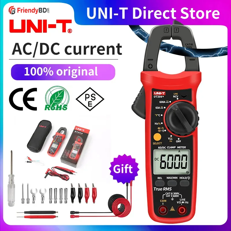 UNI-T UT204+ Digital Clamp Meter