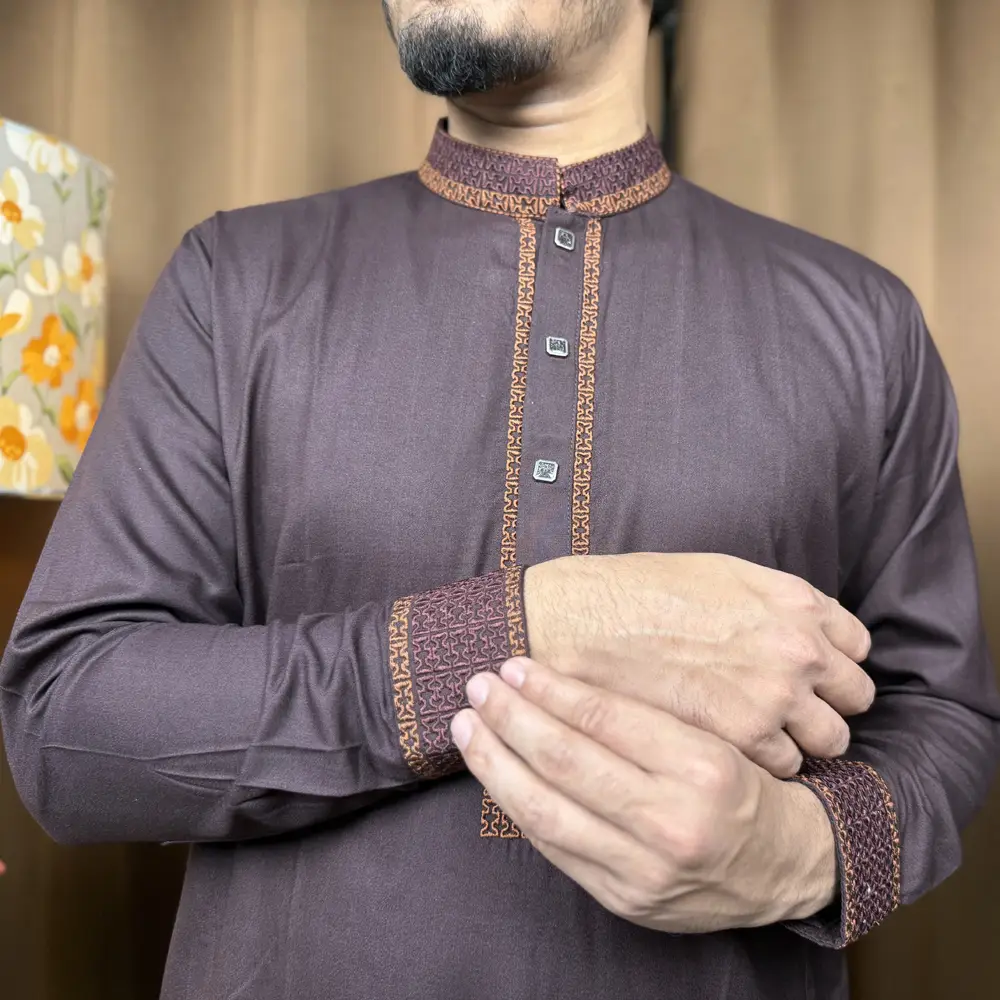 Exclusive Men's Kashmir Panjabi- Elegant & Comfortable Traditional